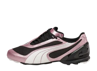 プーマ V-S1 メタリック "ブラック/ポイズドピンク"