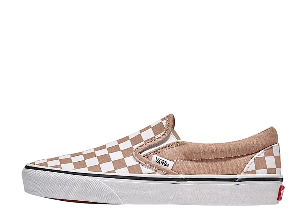 バンズ クラシック スリッポン チェッカーボード "ウォームトープブラウン/ホワイト"