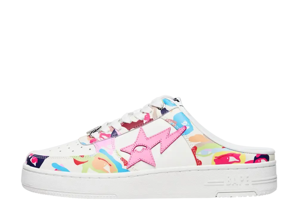 キッドスーパー × アベイシングエイプ ベイプスタ クロッグ "マルチ"