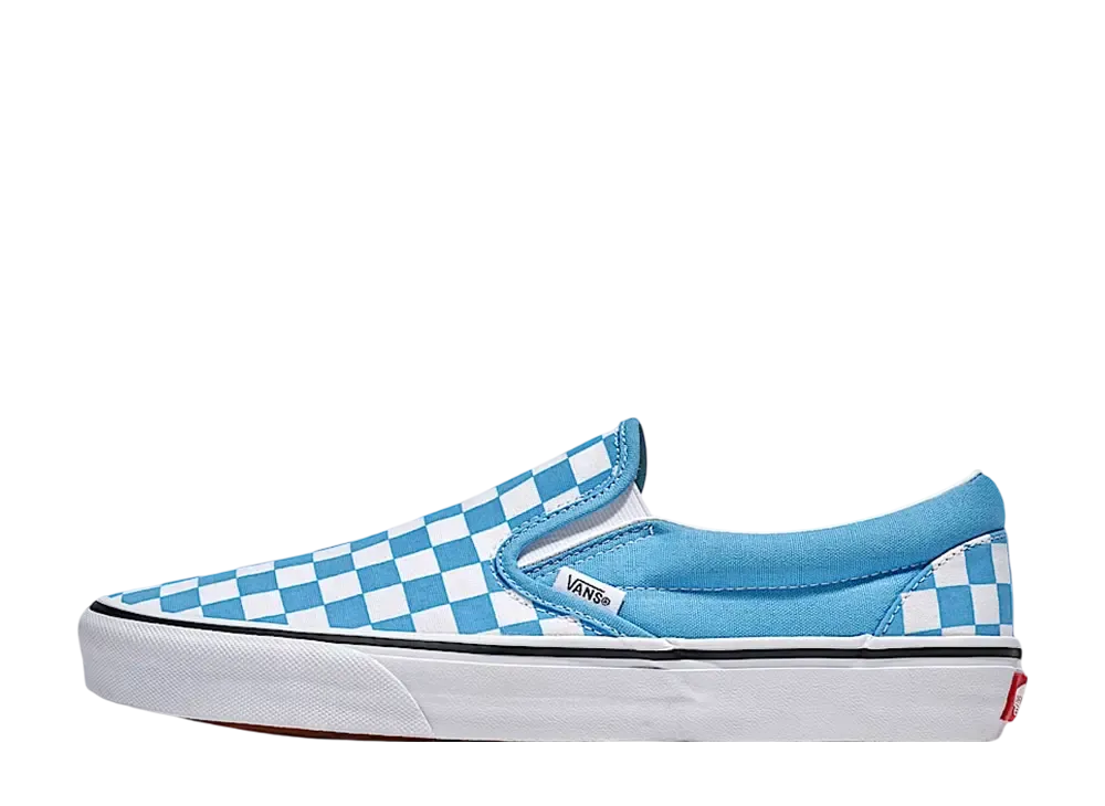 バンズ クラシック スリッポン チェッカーボード "ヘリテージブルー/ホワイト"