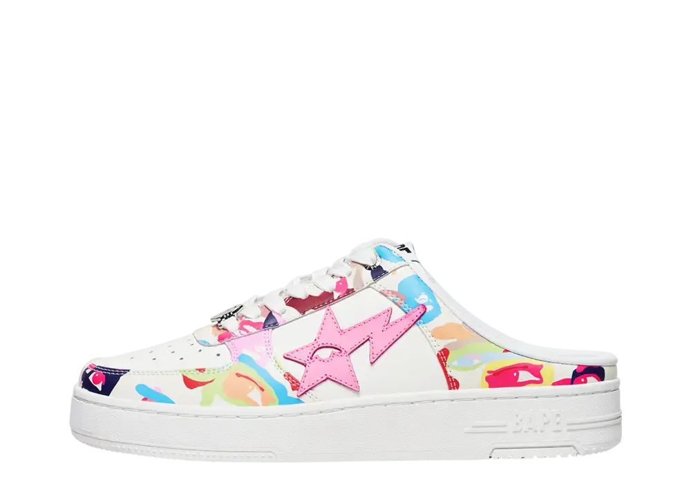 キッドスーパー × アベイシングエイプ ウィメンズ ベイプスタ クロッグ "マルチ"