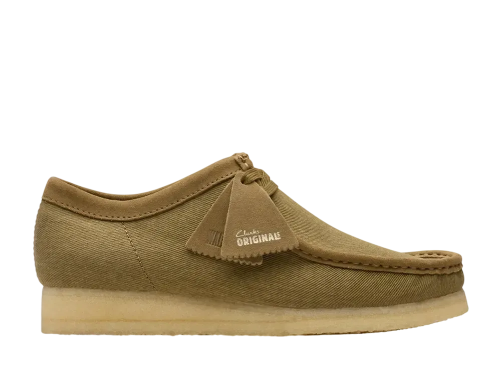 Clarks Wallabee "Olive Canvas"