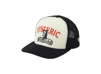 WILDSIDE Yohji Yamamoto x HYSTERIC GLAMOUR Speak No Evil Mesh Cap "Black"