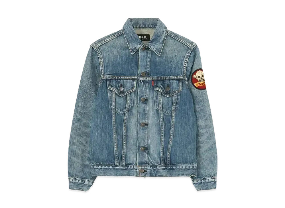 WILDSIDE Yohji Yamamoto x HYSTERIC GLAMOUR Speak No Evil Denim Jacket "Indigo"