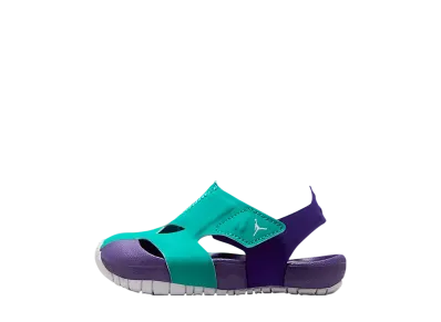 Nike TD Jordan Flare "New Emerald/White/Grape Ice"