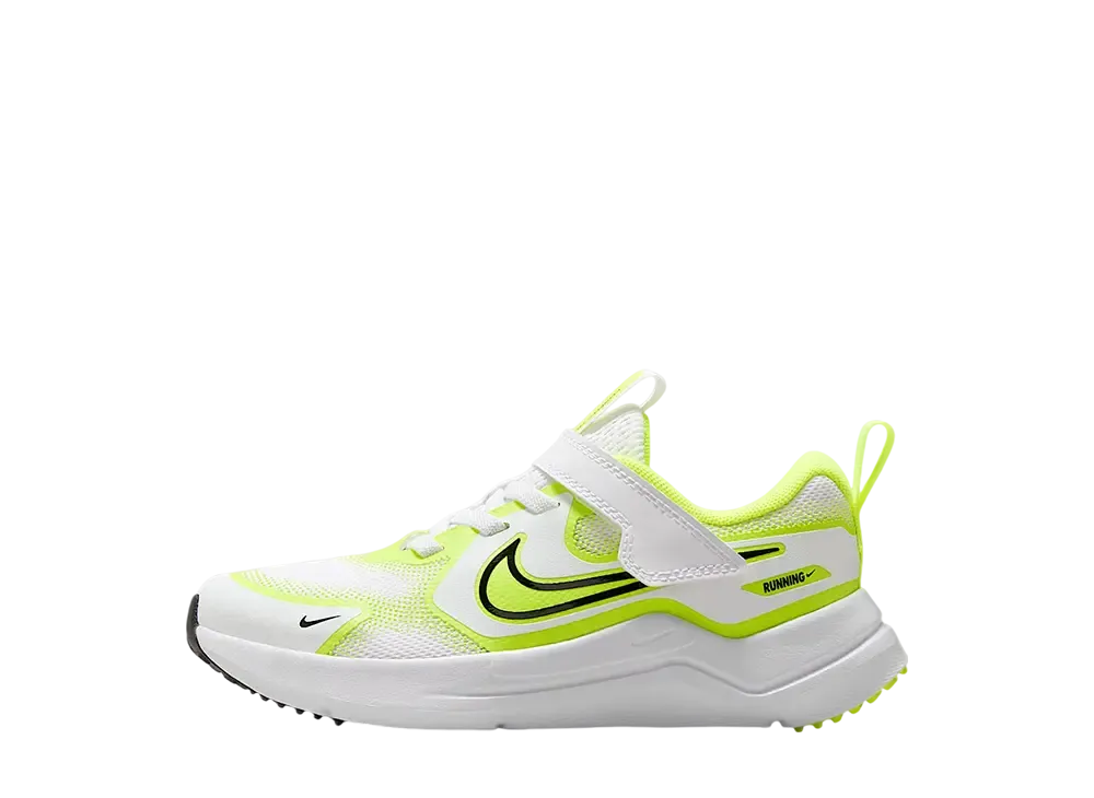 ナイキ PS コズミック ランナー "ホワイト/ボルト/ブラック" (キッズ)