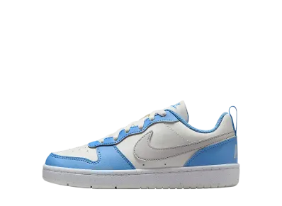 Nike GS Court Borough Low Recraft "Summit White/Cobalt Pulse/White/Vast Grey"