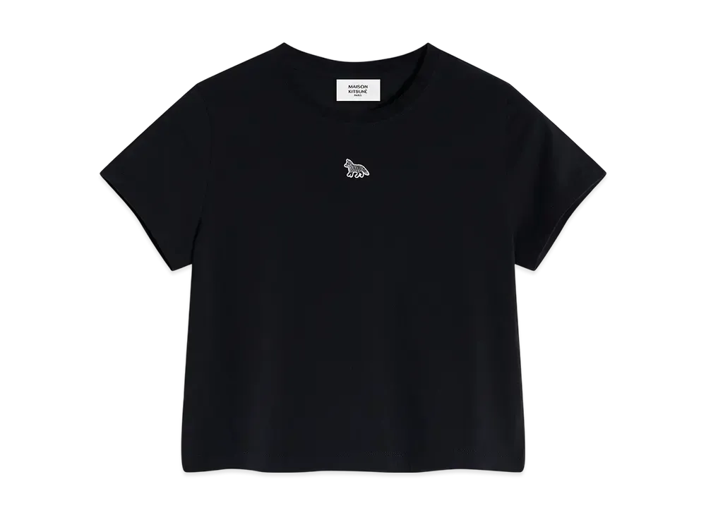 Maison Kitsune Baby Fox Patch Baby T-shirt "Black"