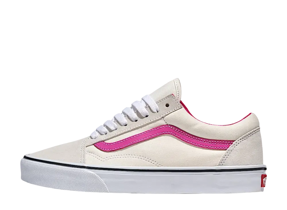 バンズ オールドスクール "クリームベージュ/ピンク"