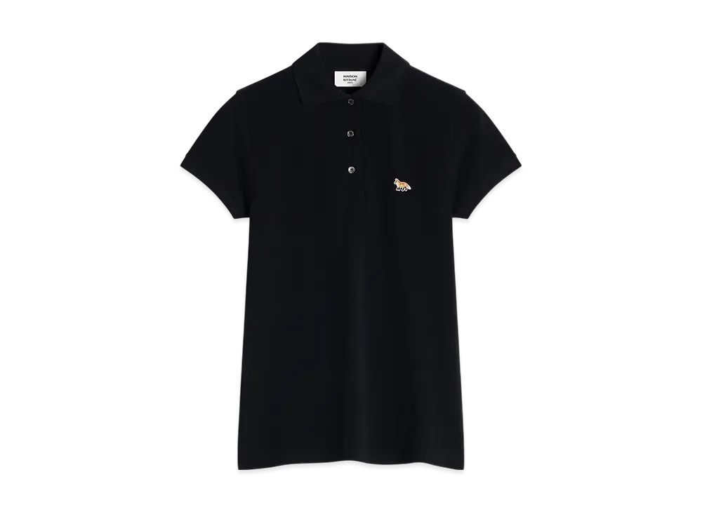 Maison Kitsune Baby Fox Patch Regular Polo "Black"