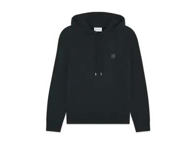 Maison Kitsune Bold Fox Head Patch Oversize Hoodie "Black"