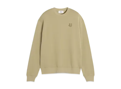 Maison Kitsune Bold Fox Head Patch Comfort Sweatshirt "Cardamon"