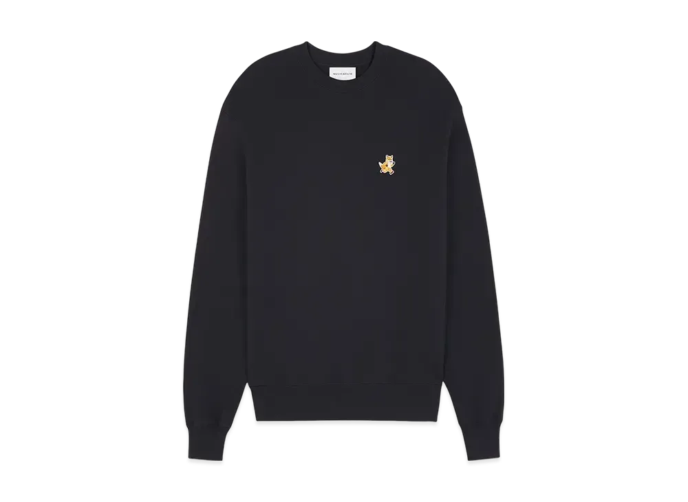 Maison Kitsune Speedy Fox Patch Comfort Sweatshirt "Black"