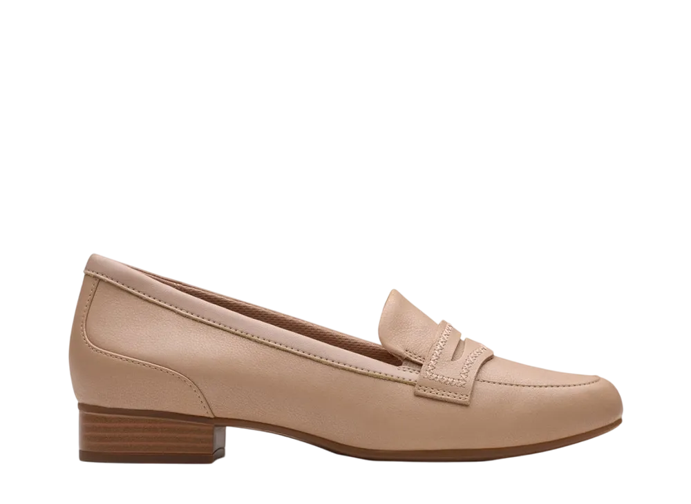 Clarks Women's Juliet Top "Beige Leather"