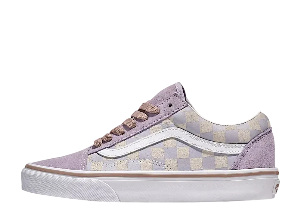 Vans Old Skool Checkerboard "Evening Haze Lavender/Grey"