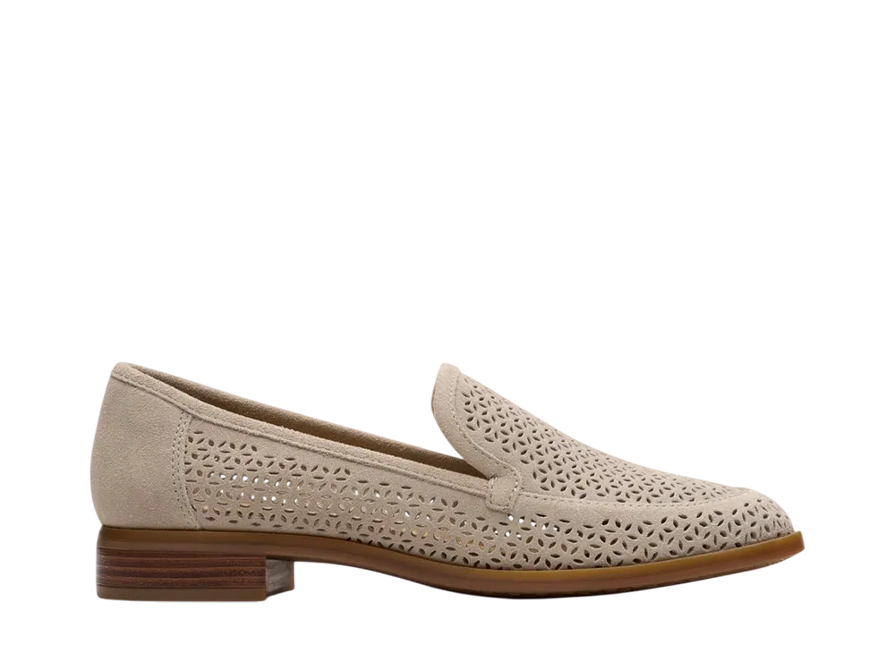 Clarks Women's Trish Cove "Stone Suede"