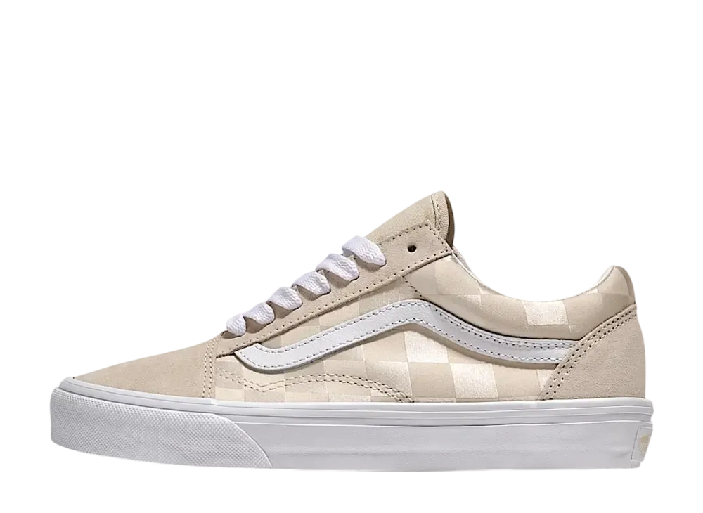 バンズ オールドスクール チェッカーボード "タートルダヴベージュ"