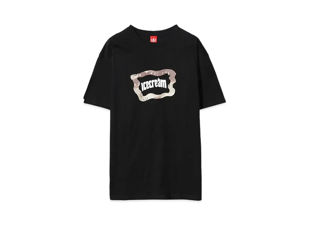 ICECREAM DESSERT T-SHIRT "BLACK"