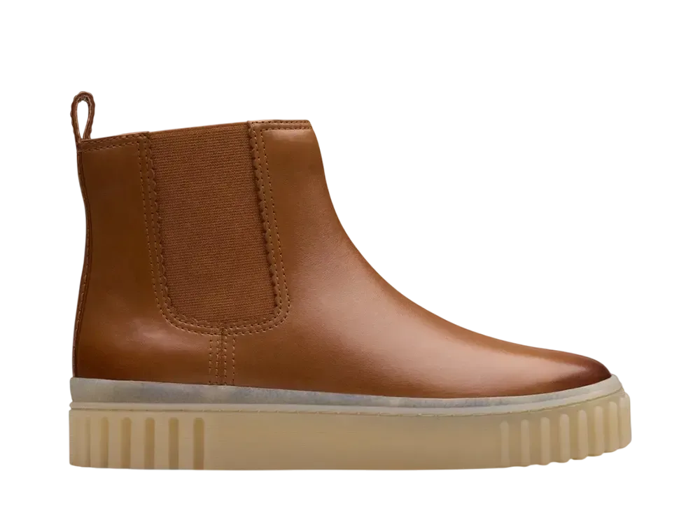Clarks Women's Mayhill Top "Tan Leather"