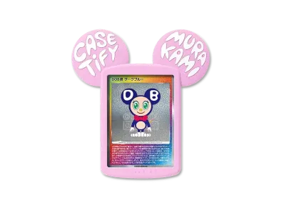 Takashi Murakami x CASETiFY: MR. DOB Snappy(TM) Trading Card Holder "Pink"