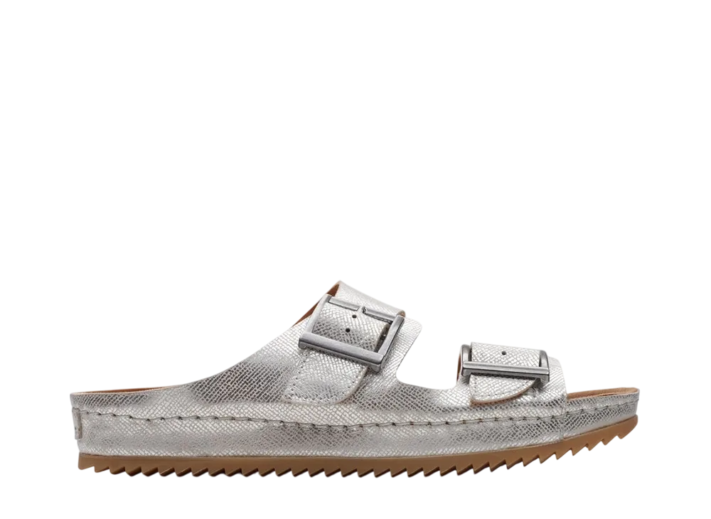 Clarks Women's Brookleigh Sun "Silver Leather"