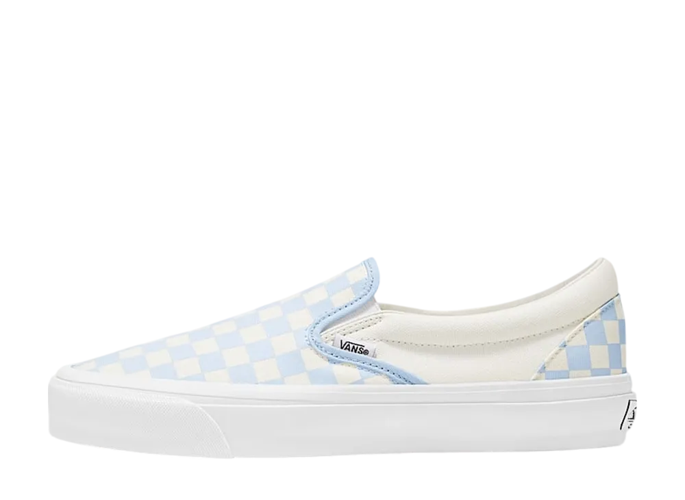 Vans Premium Classic Slip-On Checkerboard "Ice Melt Blue/White"