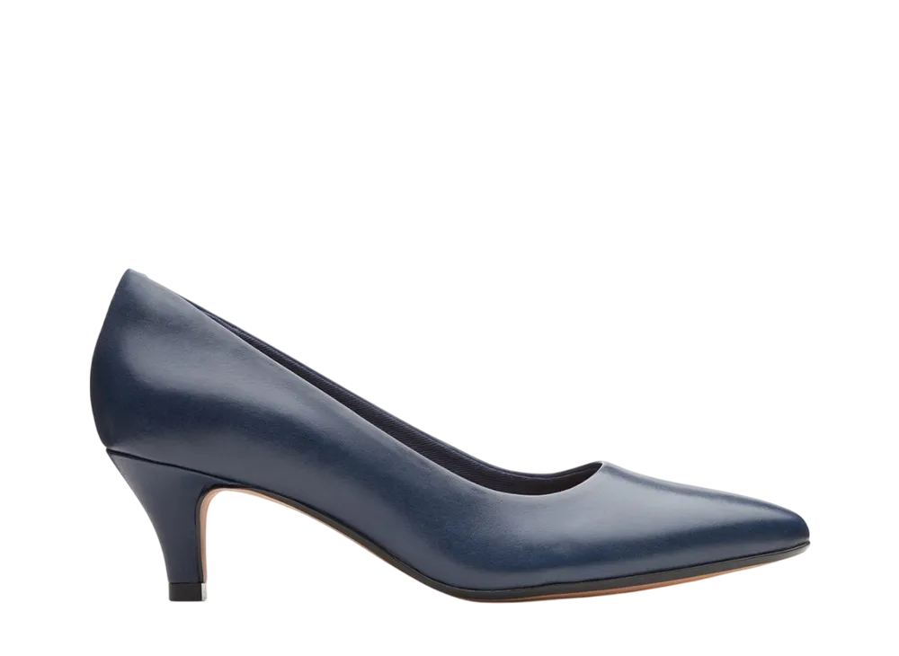 Clarks Women's Linvale Jerica "Navy Leather"