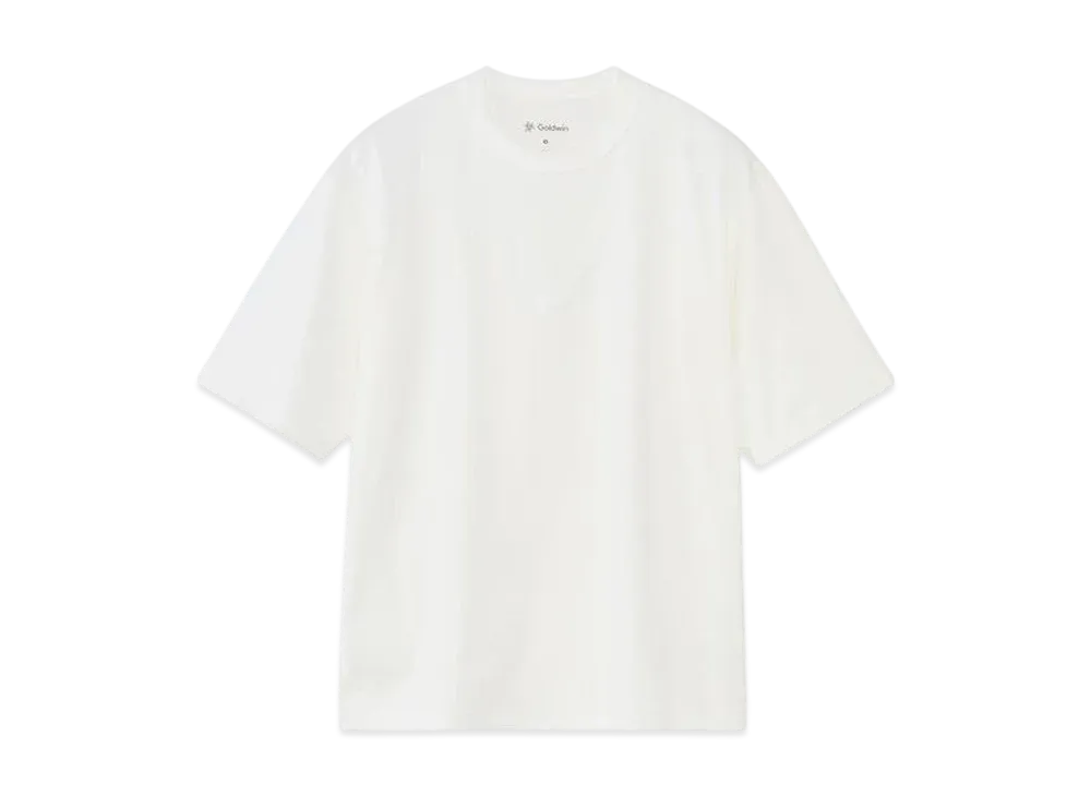 Goldwin Re-Optimum Plating Jersey Oversized T-Shirt (C3 Fit/Unisex) "White"