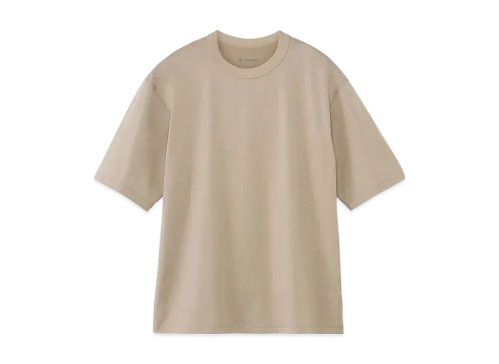 Goldwin Re-Optimum Plating Jersey Oversized T-Shirt (C3 Fit/Unisex) "Grayish Sand"