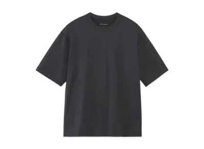 Goldwin Re-Optimum Plating Jersey Oversized T-Shirt (C3 Fit/Unisex) "Ink Black"