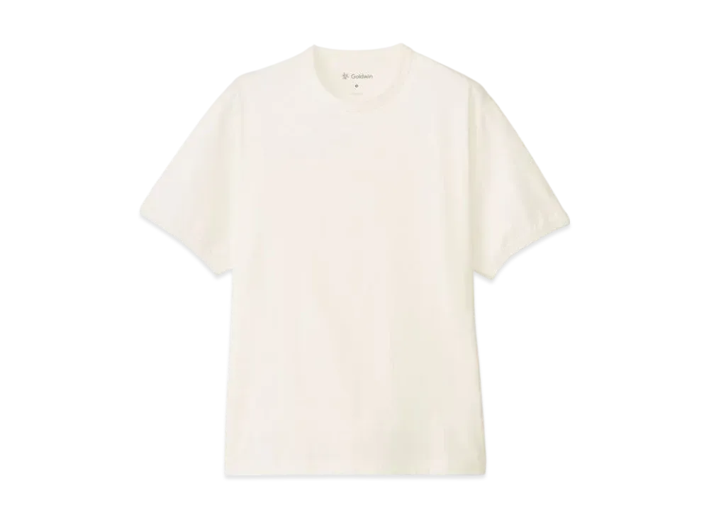 Goldwin Re-Optimum Plating Jersey Basic T-Shirt (C3 Fit/Unisex) "White"