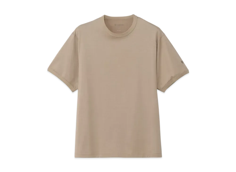 Goldwin Re-Optimum Plating Jersey Basic T-Shirt (C3 Fit/Unisex) "Grayish Sand"