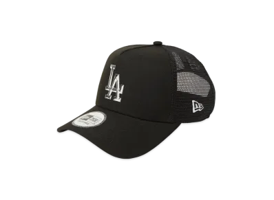 NEW ERA 9Forty A-Frame Tracker TPU Logo Los Angeles Dodgers "Black"