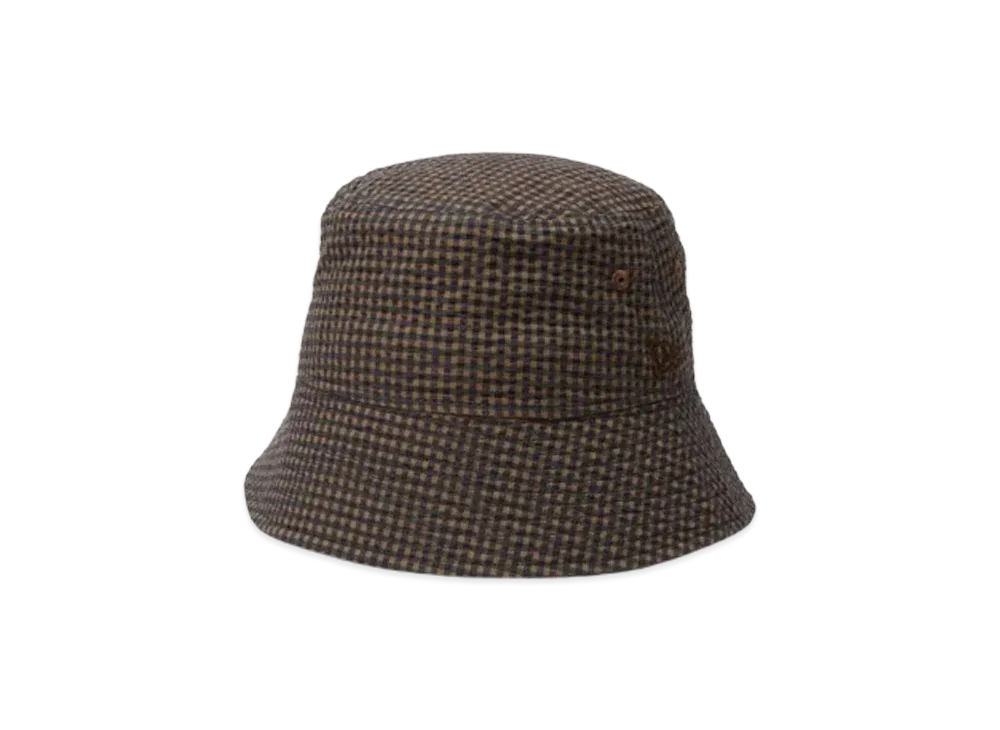 NEW ERA Bucket 01 Sailor Brim Gingham Check "Black"