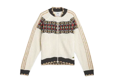 adidas x CLOT Crochet SST Track Top by Edison Chen (Gender Neutral) "Cream White"