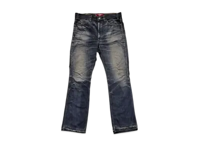 eYe JUNYA WATANABE MAN x LEVI'S x BerBerJin Triple Name Print Denim Pants (607E Model) "Indigo"