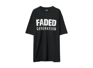 44 LABEL GROUP FADED GEN TEE "BLACK"