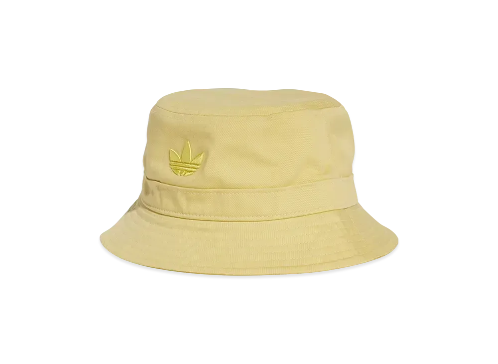 adidas Adicolor Trefoil Bucket Hat "Powder Yellow"