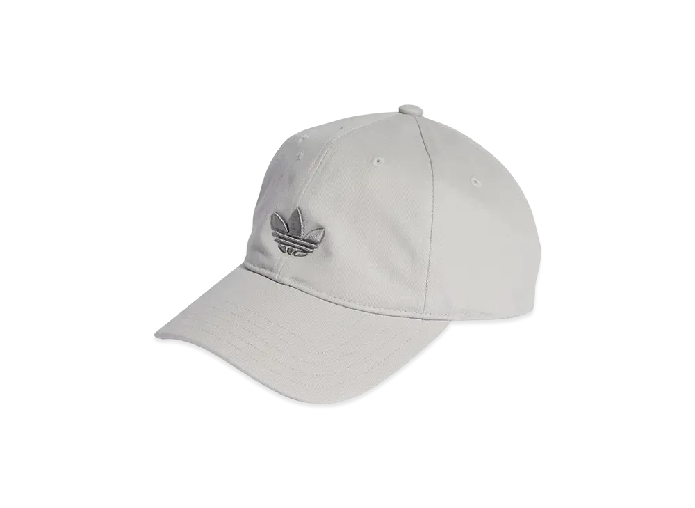 adidas Adicolor Classic Trefoil Baseball Cap "Grey Two"