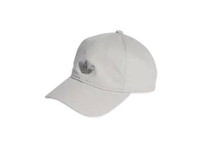 adidas Adicolor Classic Trefoil Baseball Cap "Grey Two"