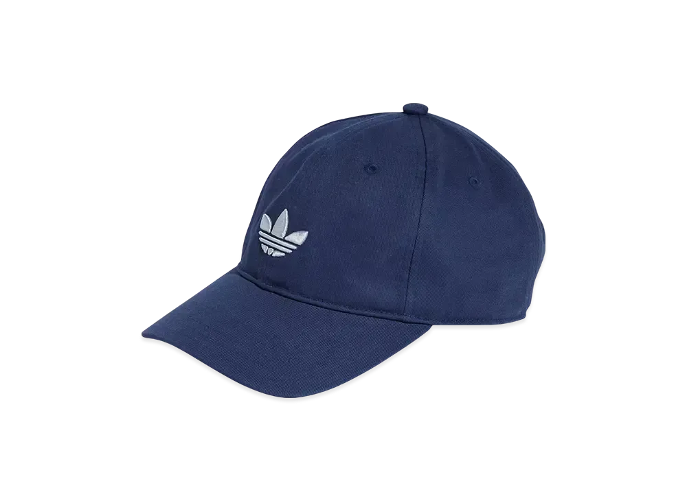 adidas Adicolor Classic Trefoil Baseball Cap "Night Indigo"