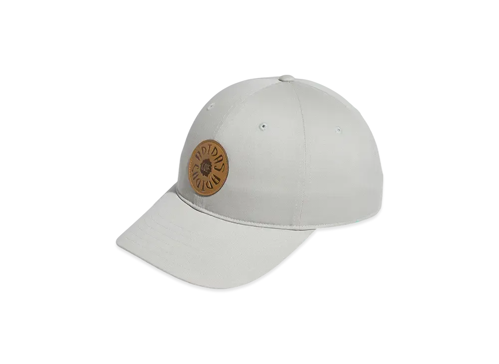 adidas Cotton Circle Patch Cap "Wonder Silver"