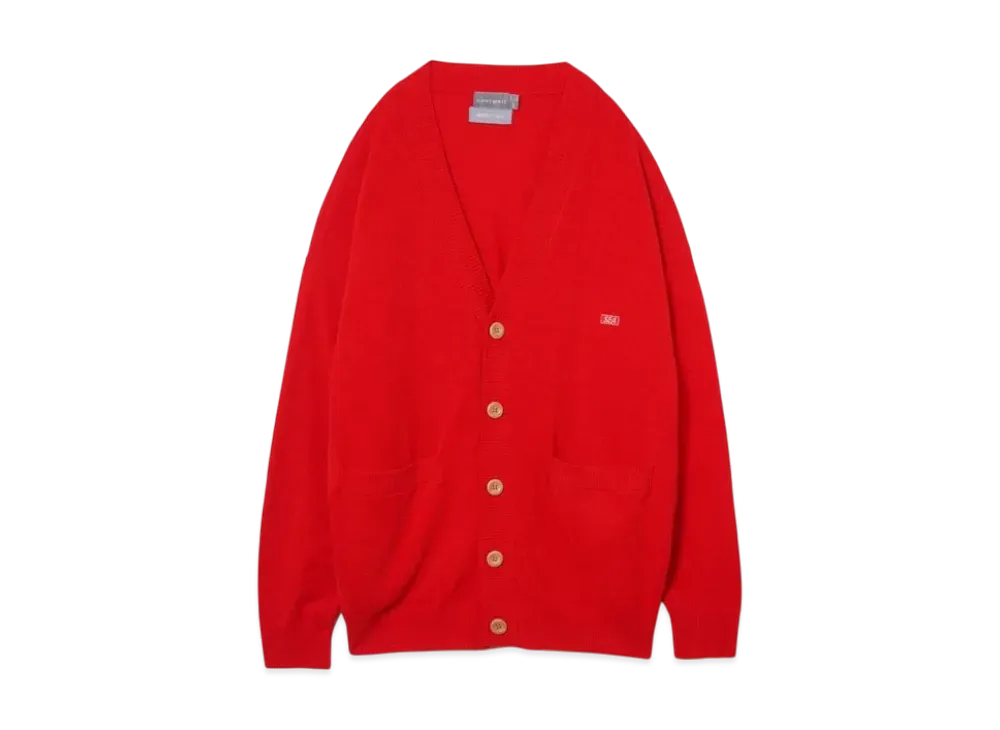 nestwell x WIND AND SEA Rupestris Cardigan "Red"