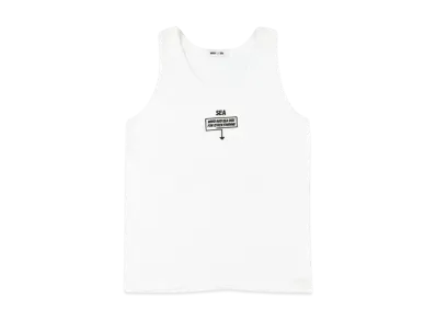 WIND AND SEA Archive Box Tank Top "White"