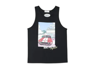 Yoshifuku Honoka x WIND AND SEA Tank Top "Black"
