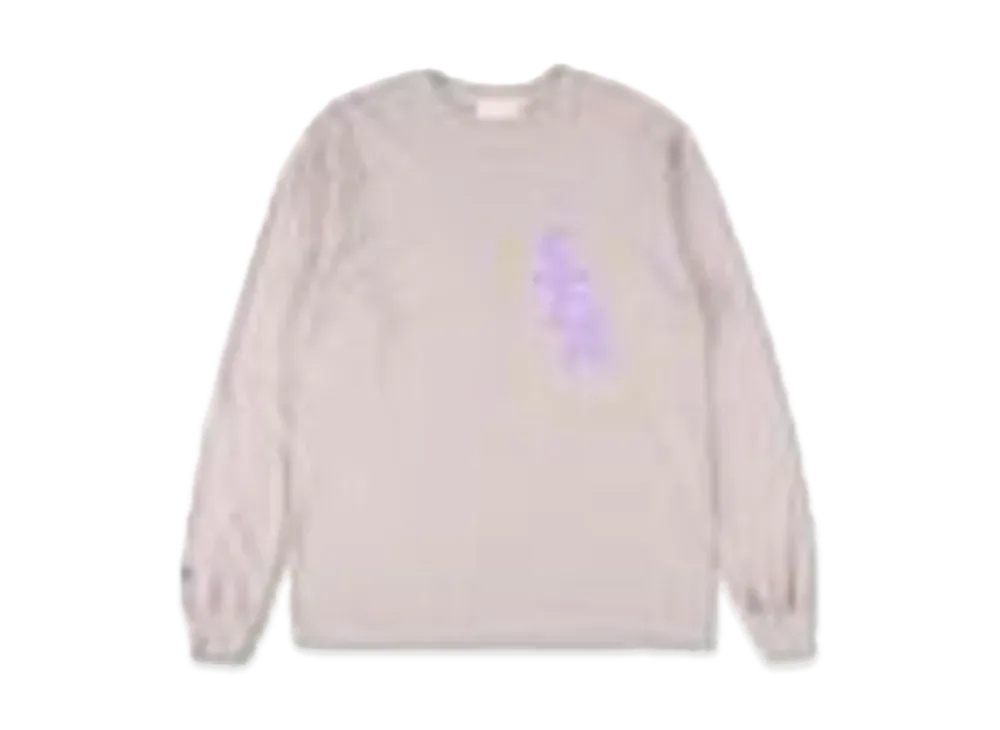 WIND AND SEA S-Dye L/S T-Shirt "Gray/Purple"