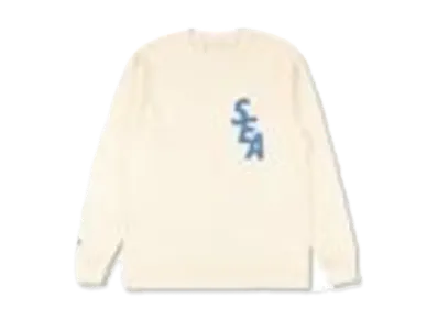 WIND AND SEA S-Dye L/S T-Shirt "Ivory/Blue"
