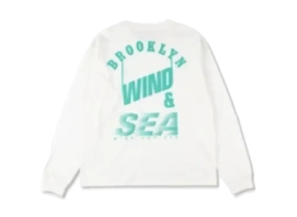 WIND AND SEA D.T.R.T -Bklyn- L/S Tee "White Knight"