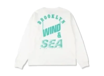 WIND AND SEA D.T.R.T -Bklyn- L/S Tee "White Knight"