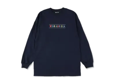 WIND AND SEA Zulu-Tongue L/S Tee "Navy"